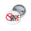 Thumbnail: NO FASCISTS Statement Badge, Protest Accessories