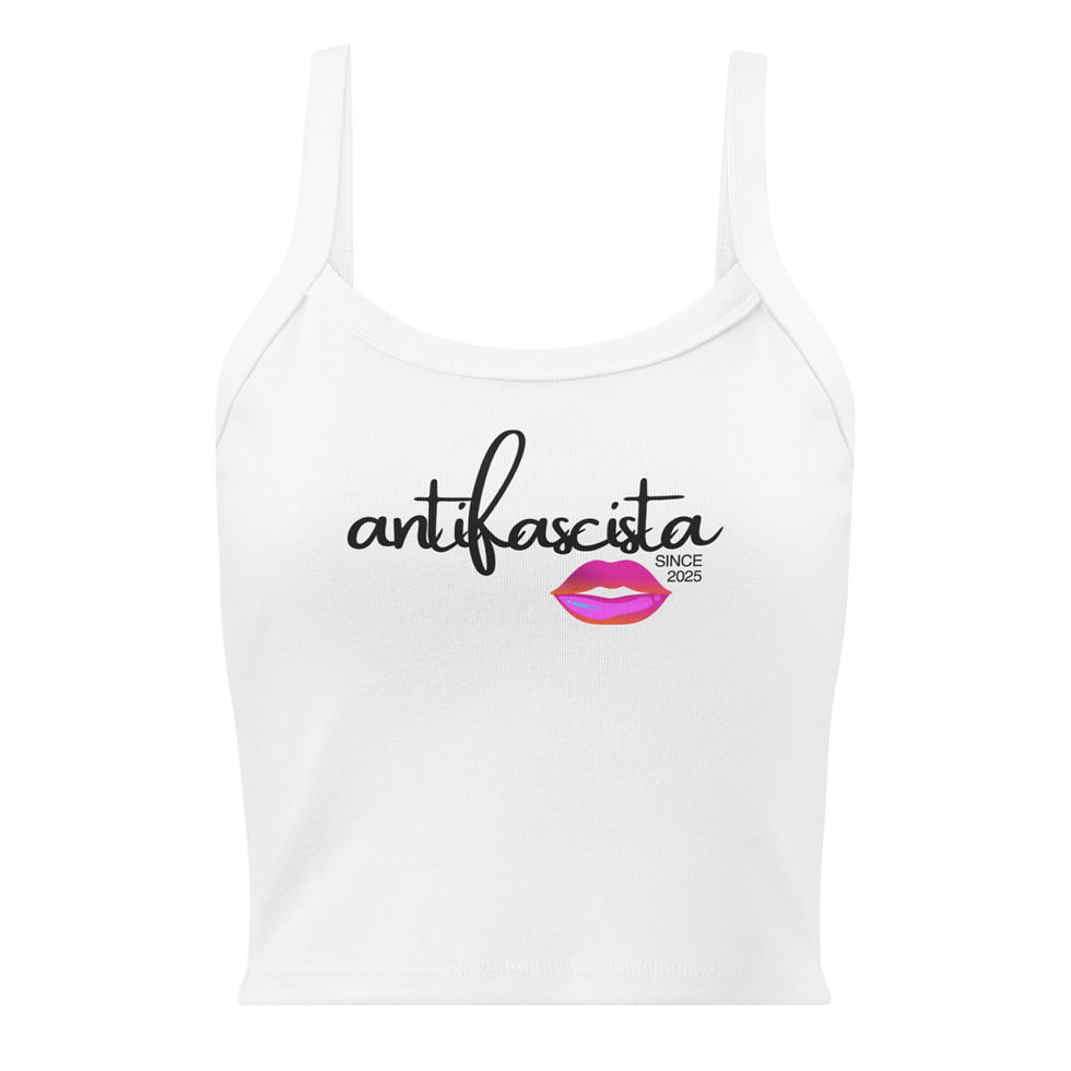 Thumbnail: ANTIFASCISTA -- Women’s micro-rib tank top