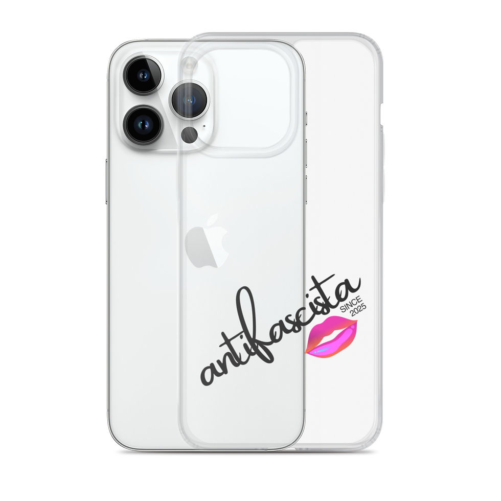 Thumbnail: ANTIFASCISTA -- Clear Case for iPhone®