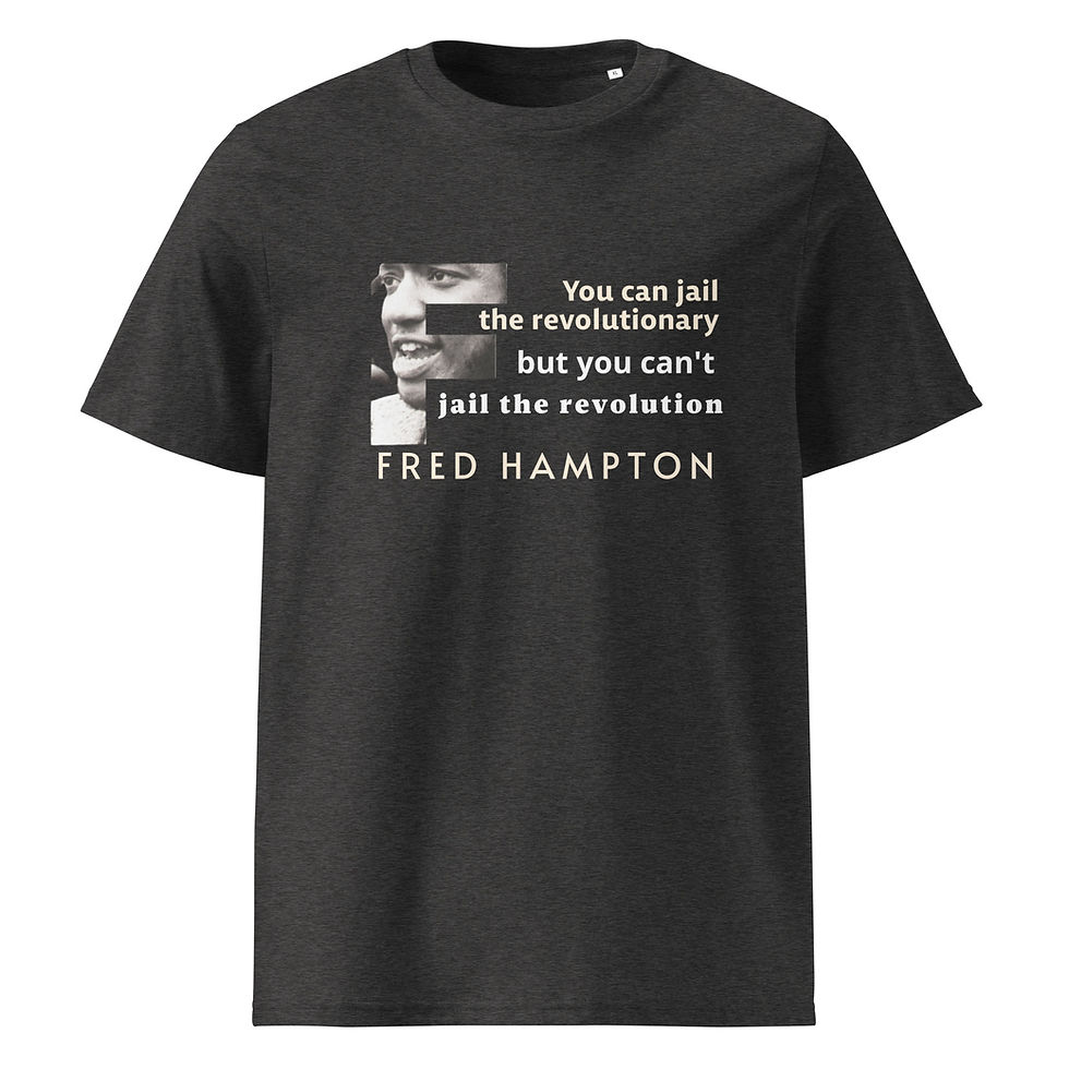 Thumbnail: FRED HAMPTON -- Unisex organic cotton t-shirt