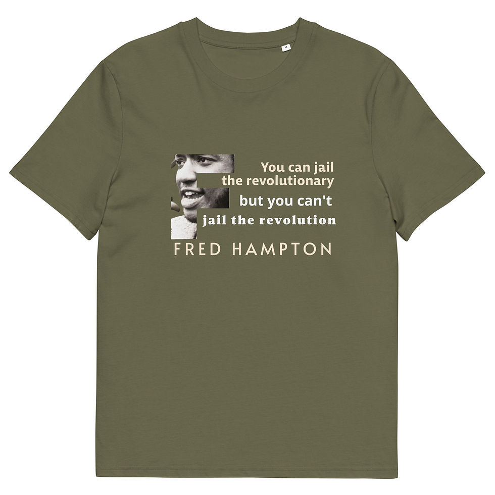 Thumbnail: FRED HAMPTON -- Unisex organic cotton t-shirt