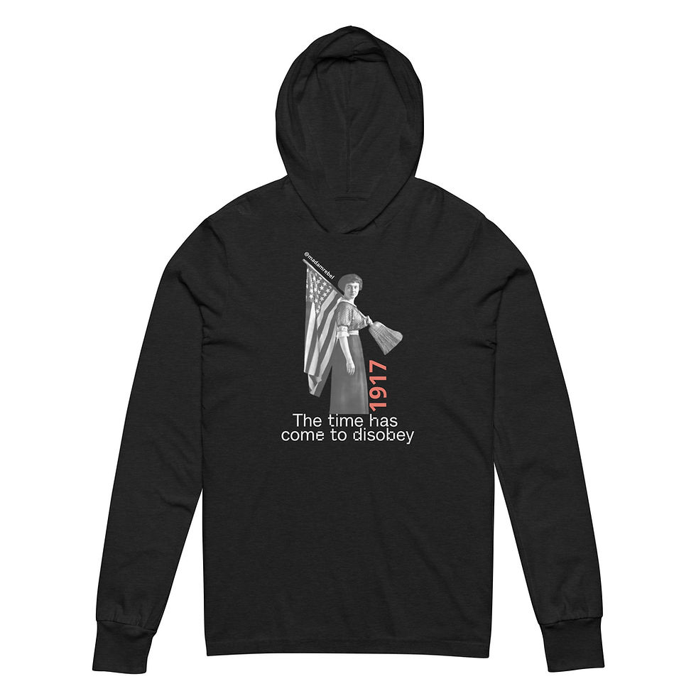 Thumbnail: DISOBEY -- Hooded long-sleeve tee