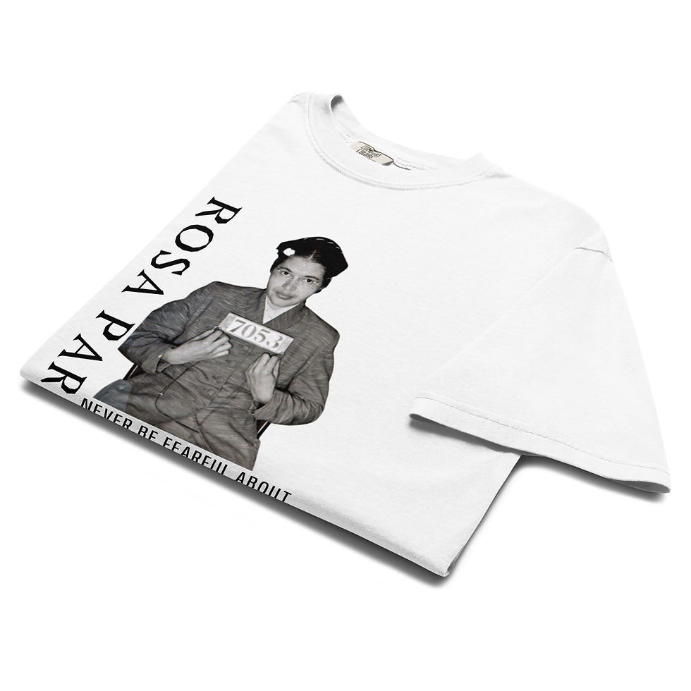 Thumbnail: ROSA PARKS -- Unisex garment-dyed heavyweight t-shirt