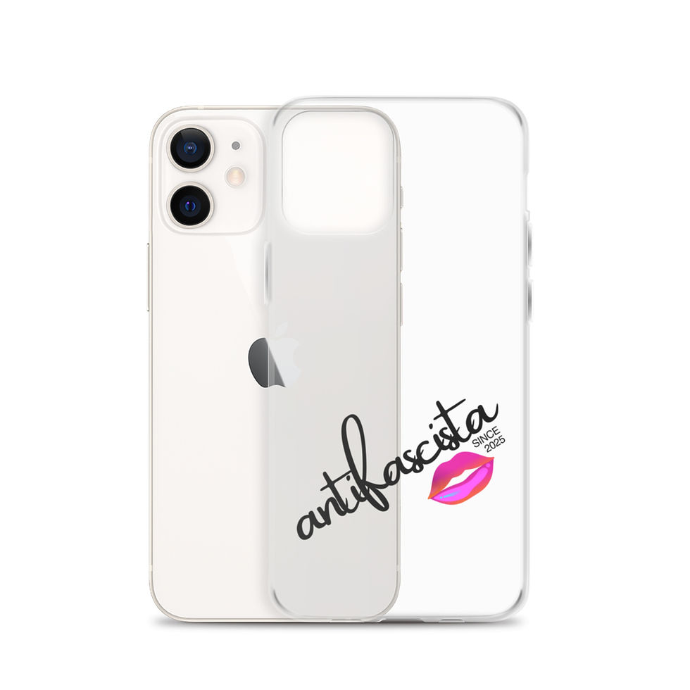 Thumbnail: ANTIFASCISTA -- Clear Case for iPhone®