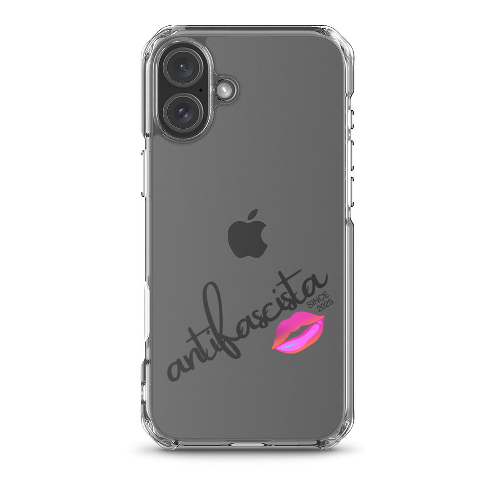 Thumbnail: ANTIFASCISTA -- Clear Case for iPhone®
