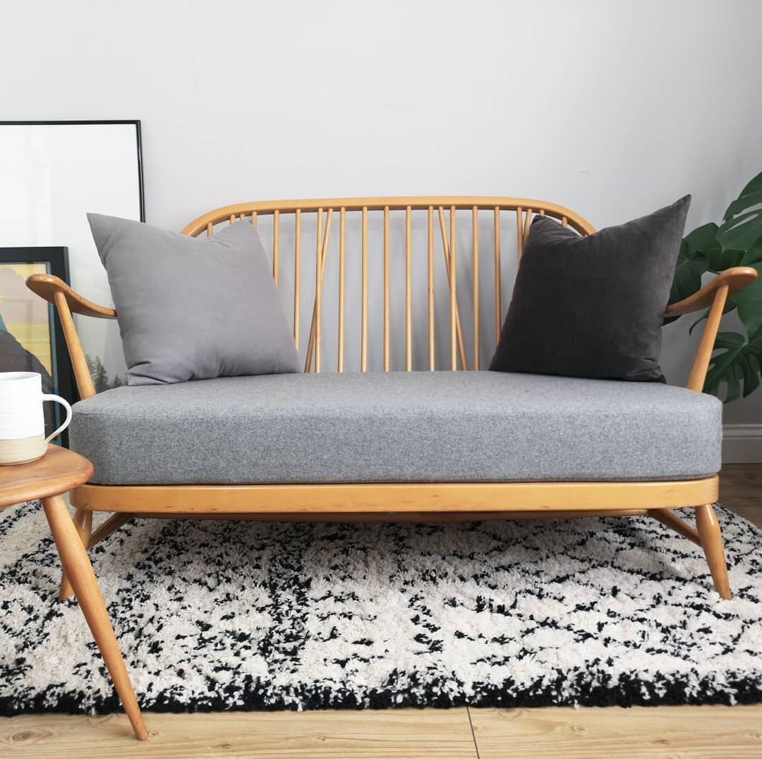 Ercol 203 2 Seater Sofa Cushion - Amatheon Wolf