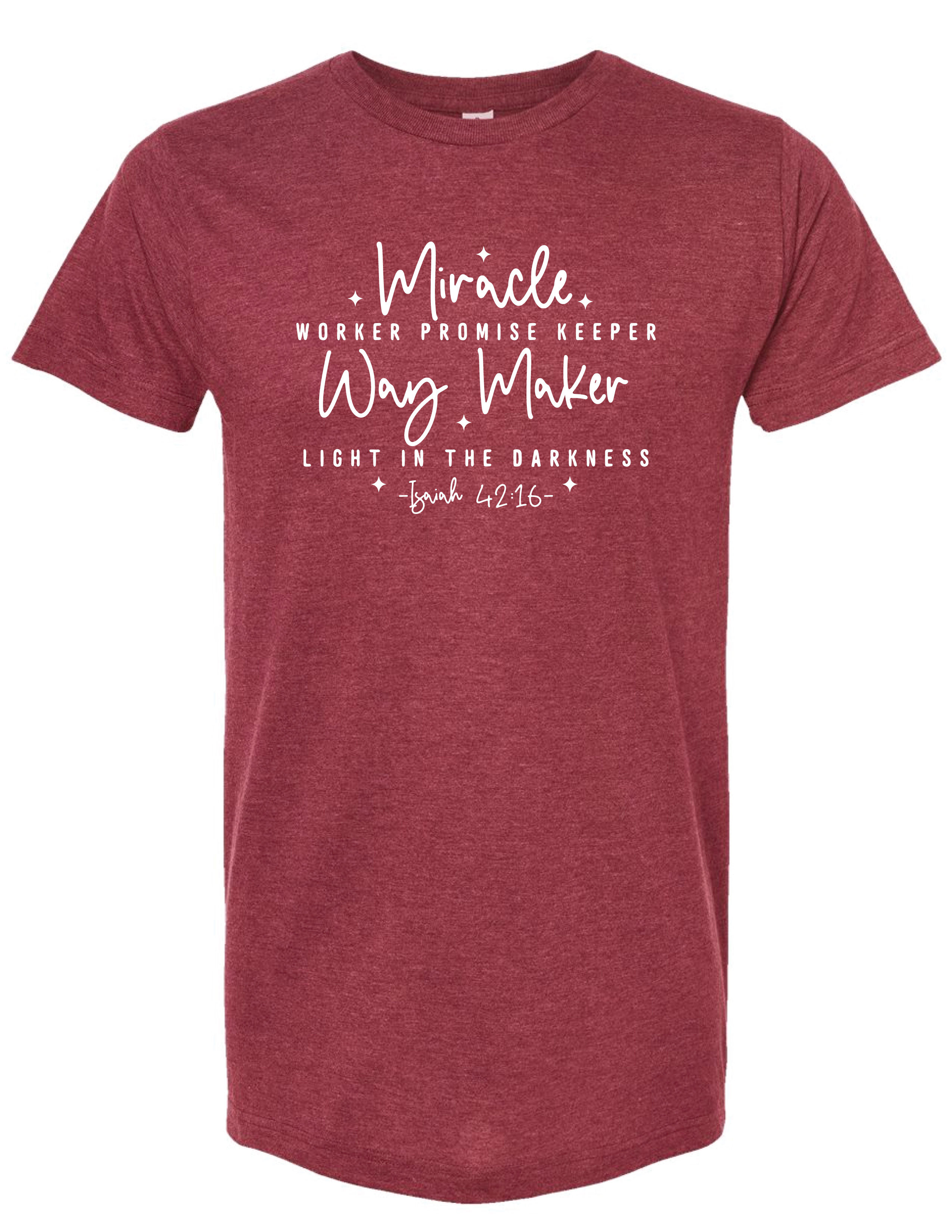 Miracle Worker, Way Maker Tee
