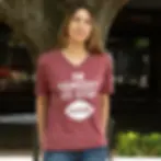 We wear maroon V-neck -9.75