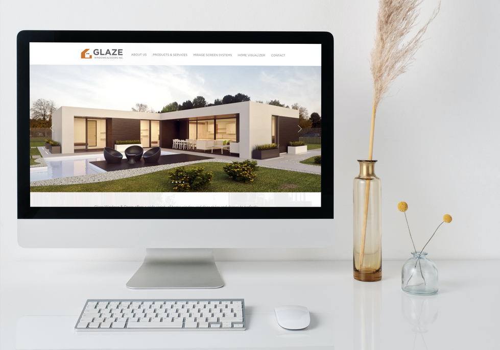 Glaze Windows logo and website