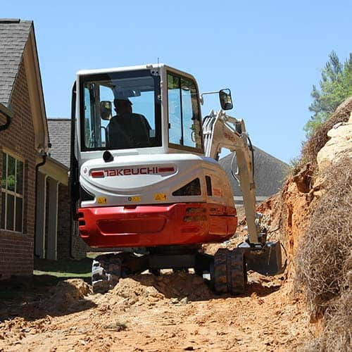 Thumbnail: TAKEUCHI TB235-2 MINI EXCAVATOR