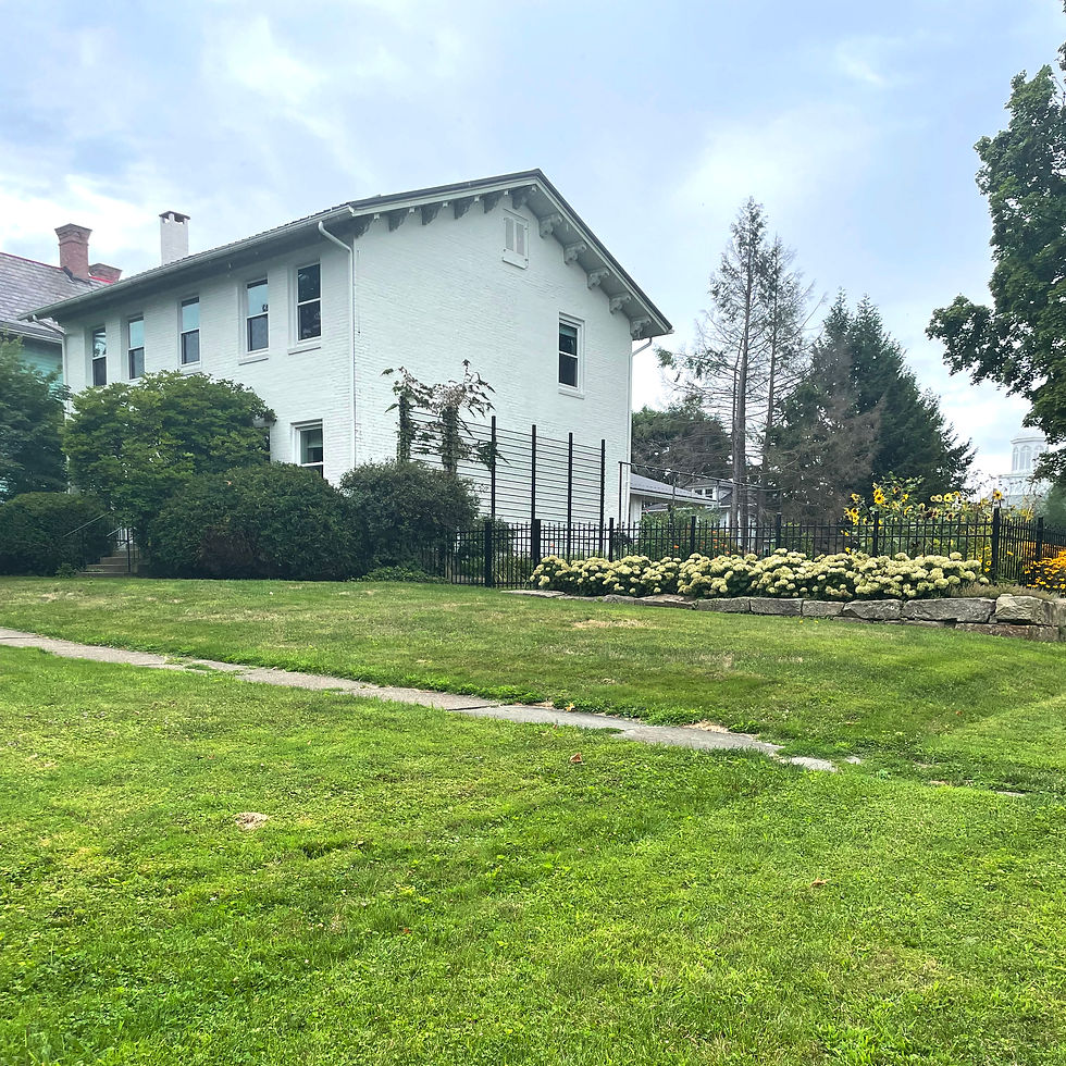 Front of studio / house
