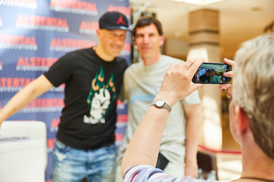 Ivan Klasnic mit Fan