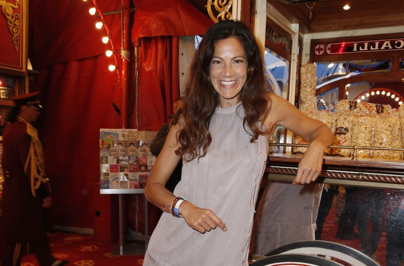 Vanessa de Lacaze im Zirkus-Zelt