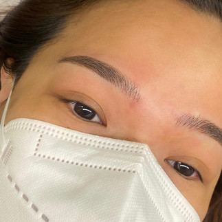 Microblading shading by Mich of Miss Derm