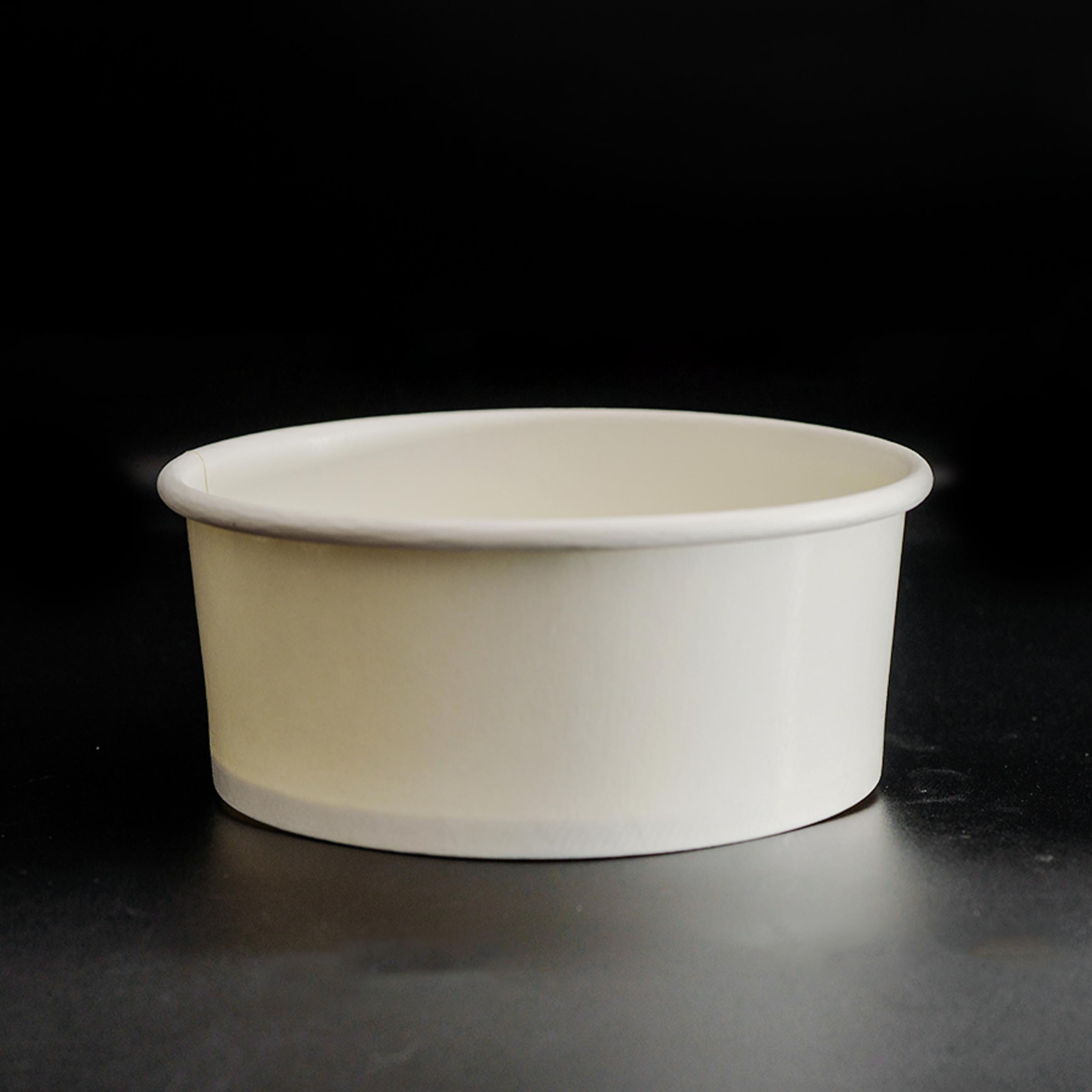1300-44oz White Compostable Paper Food Cup
