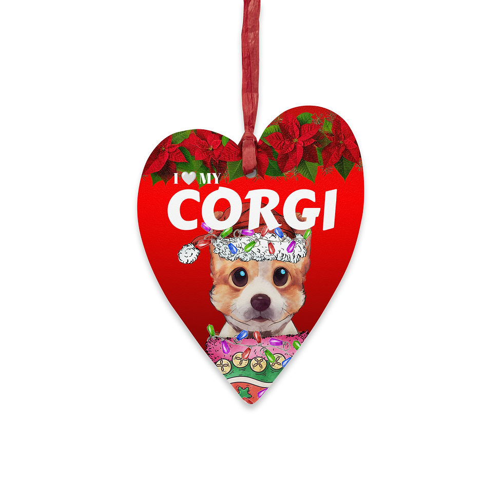 Thumbnail: Christmas Ornament ~ Choose Your Doggie in a Stocking 2023 ~ Wood
