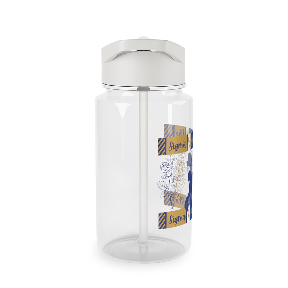 Thumbnail: Pretty Poodle Personalized Tritan Water Bottle 16.9oz or 25oz