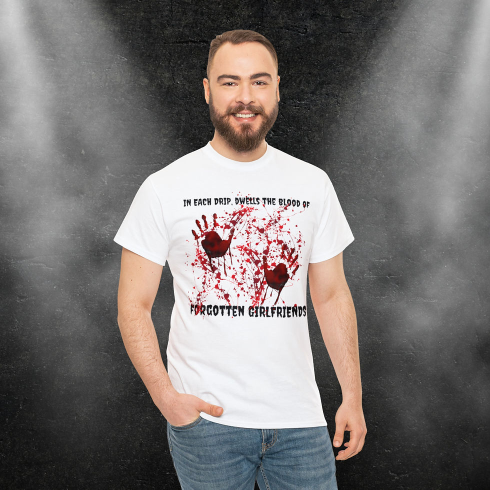 Thumbnail: This Shirt is My Halloween Costume "In Each Drip, Dwells the Blood"~ Girlfriends