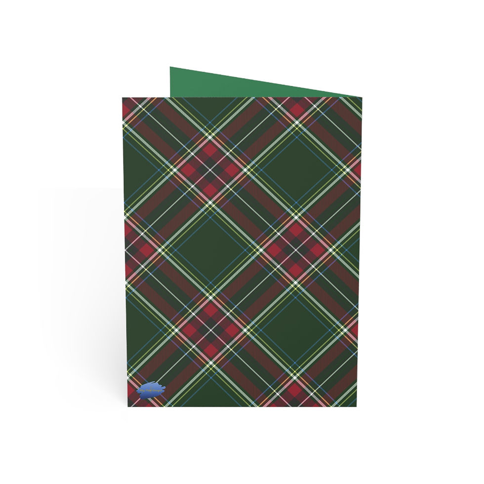 Thumbnail:  "Oh Deer, Christmas Is Here" Personalized Greeting Cards (1, 10, 30, and 50pcs)
