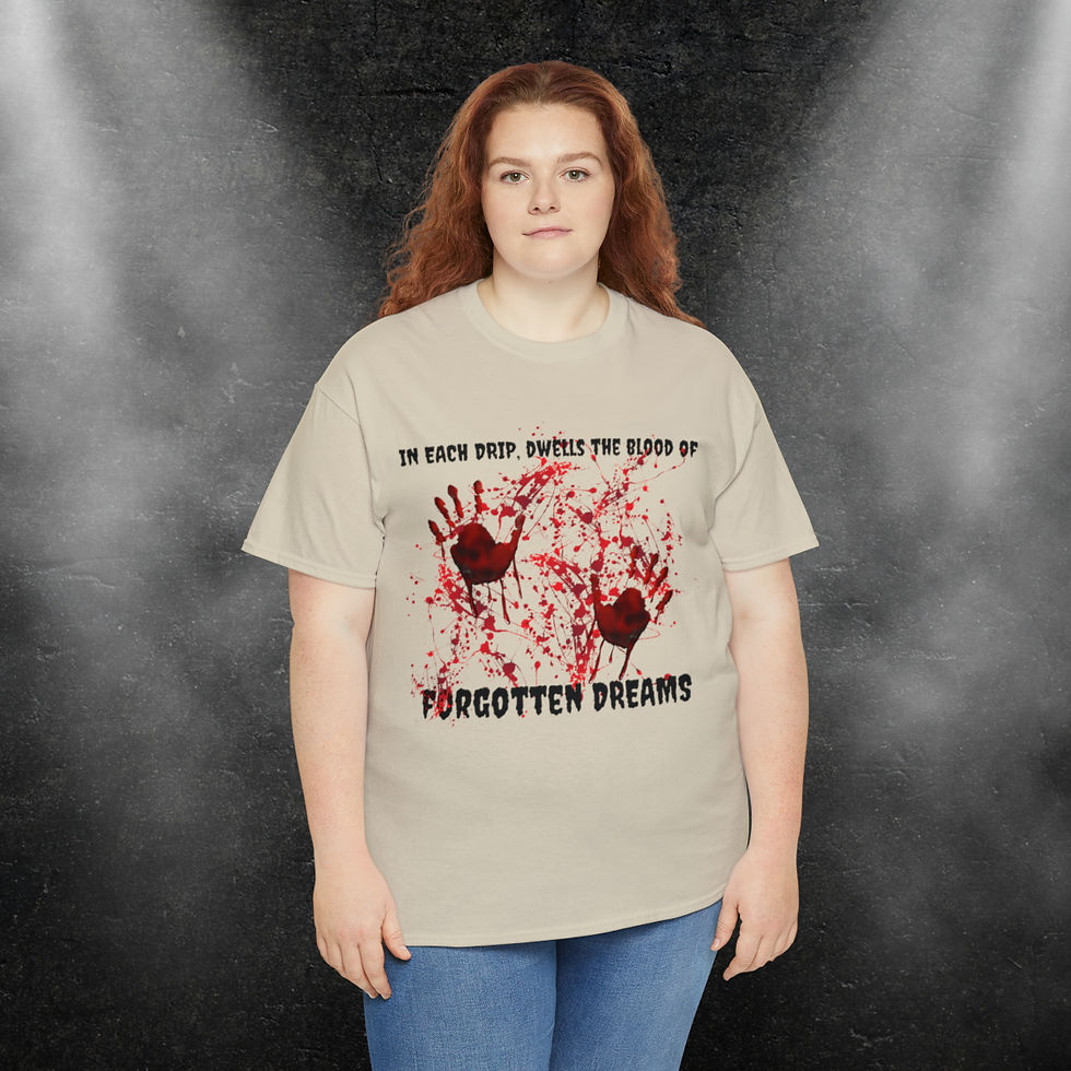 Thumbnail: This Shirt is My Halloween Costume "In Each Drip, Dwells the Blood" ~ Dreams