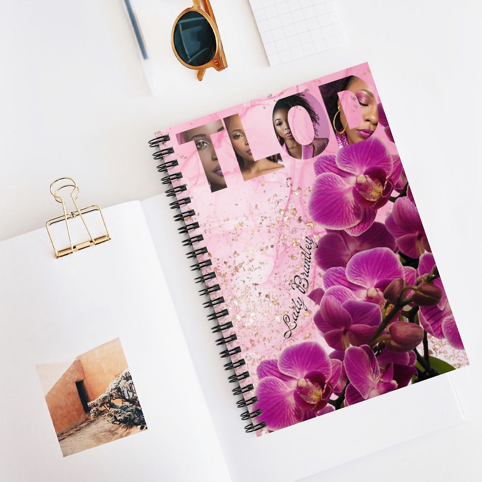 Thumbnail: Top Ladies of Distinction Inspired Spiral Personalized Notebook