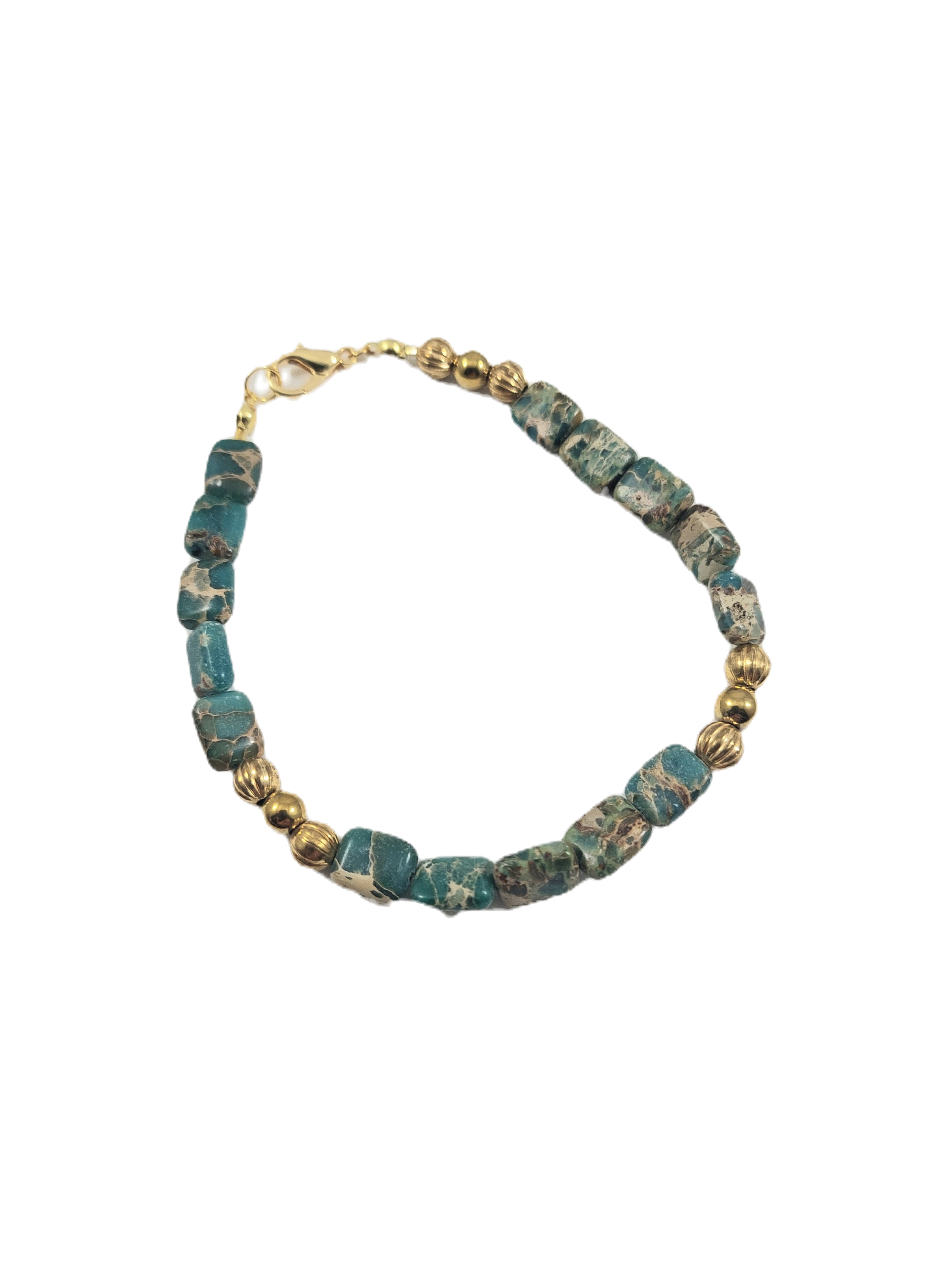 Copper Mineral Bracelet flat view