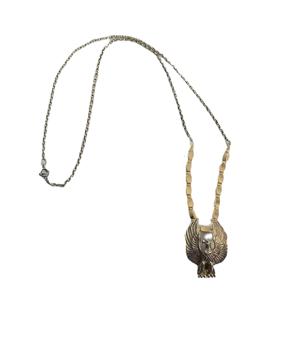 Eagle Pendant Necklace full view