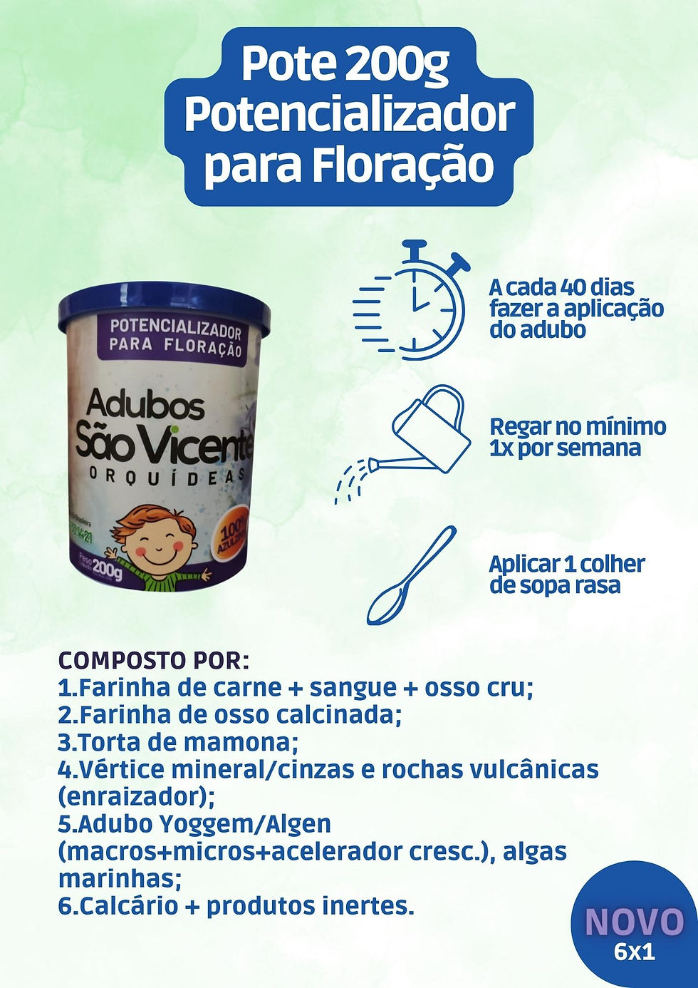 Miniatura: Adubo São Vicente Potencializador para Floração