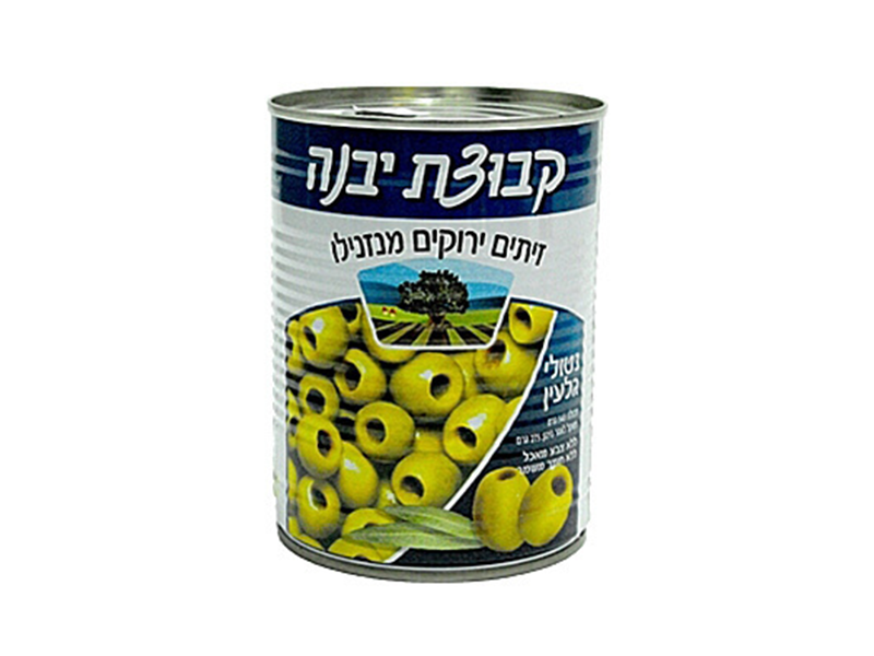 זיתים ירוקים מנזילו ללא גלעין