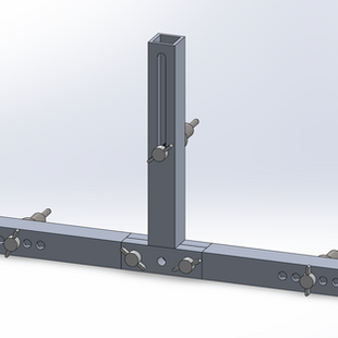 Camber gauge adapter assembly