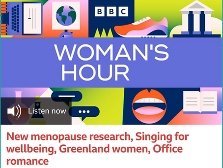Singing for Wellbeing: Baz Chapman on BBC Woman's Hour
