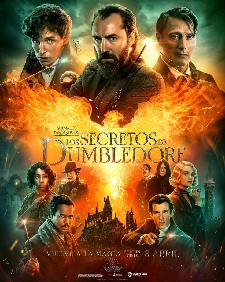 Cartelera Animales Fantásticos: Los Secretos de Dumbledorf