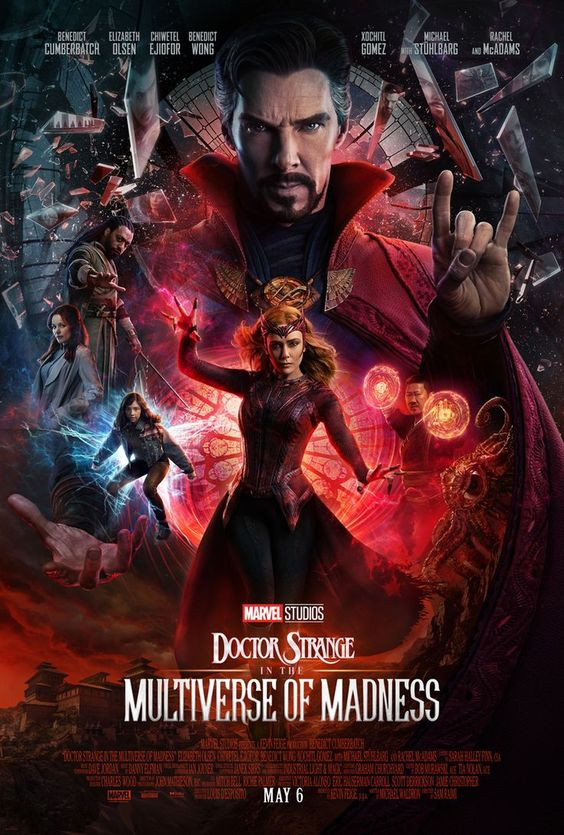 Cartelera Doctor Strange en el Multiverso de la Locura