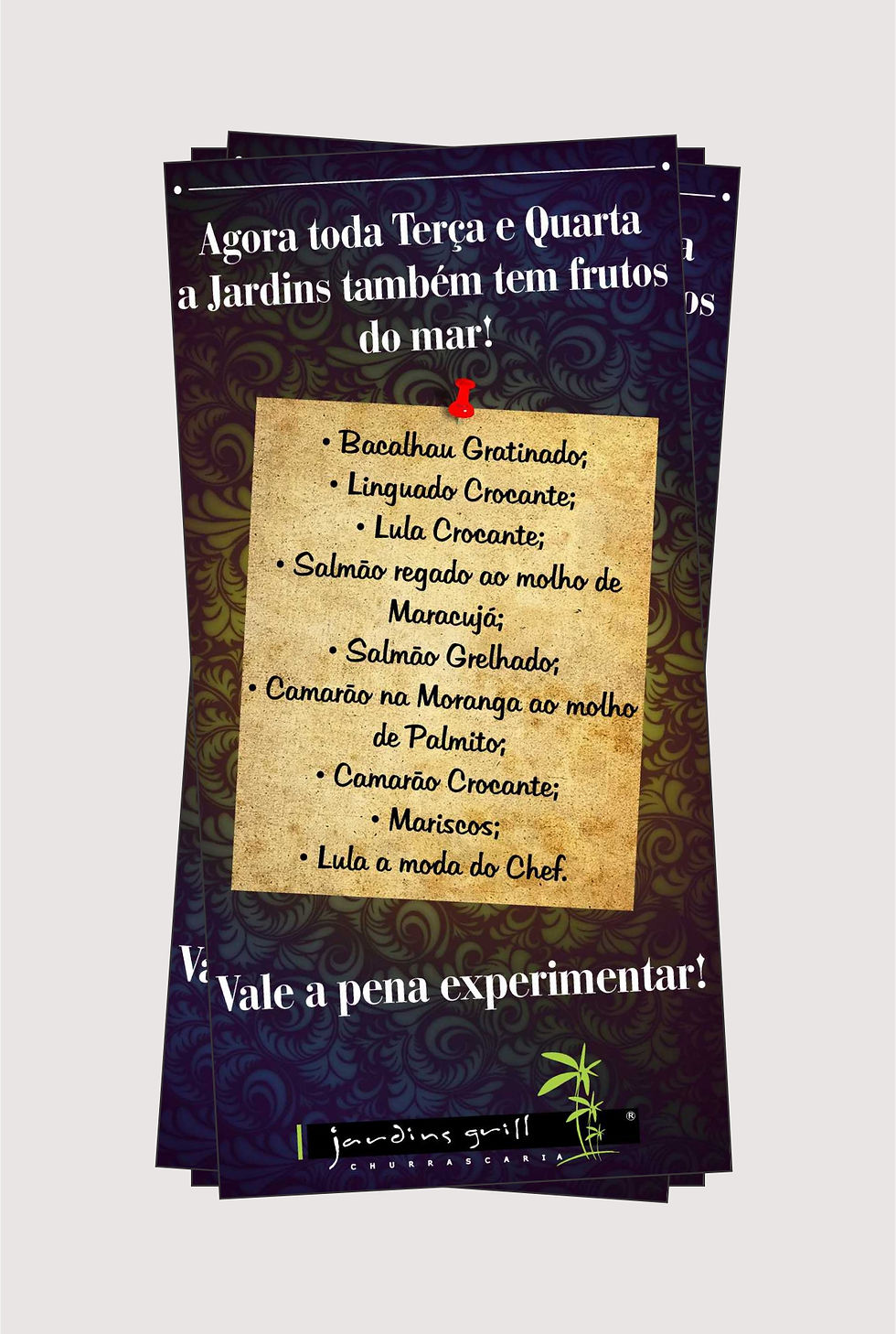 Folder para festival.