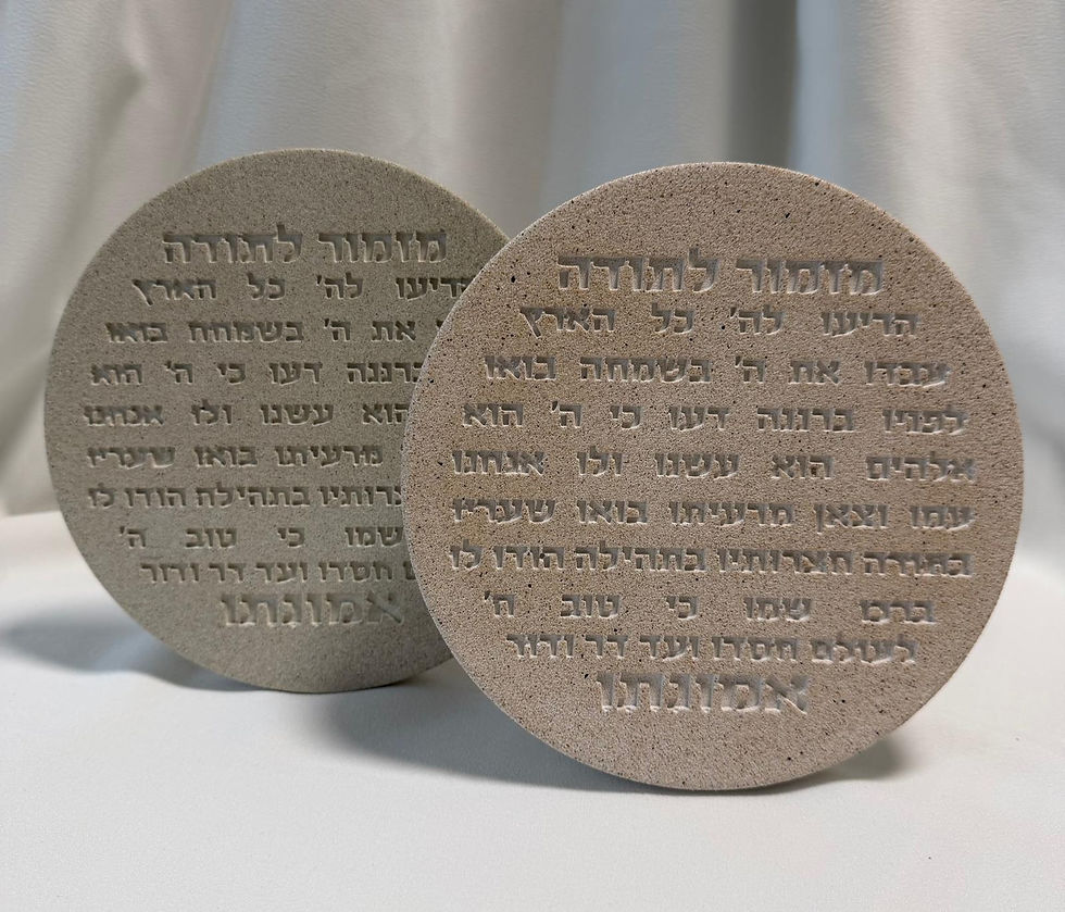תמונה ממוזערת: מזמור לתודה עגול