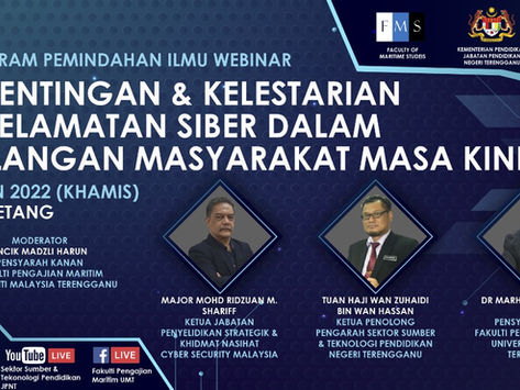 KEPENTINGAN & KELESTARIAN KESELAMATAN SIBER DALAM KALANGAN MASYARAKAT MASA KINI