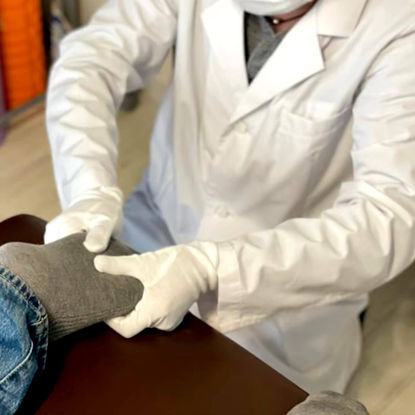 紗良健美法の施術風景