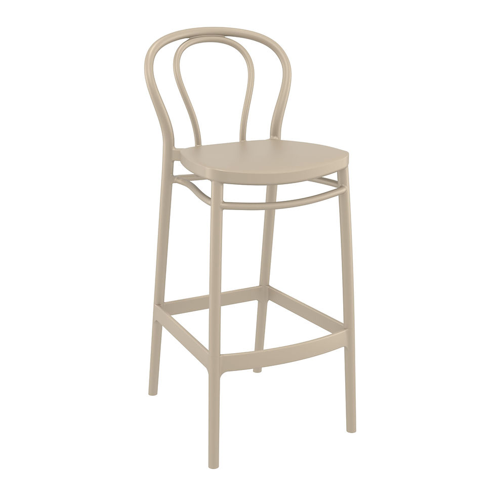 Thumbnail: Vitro Stool Taupe