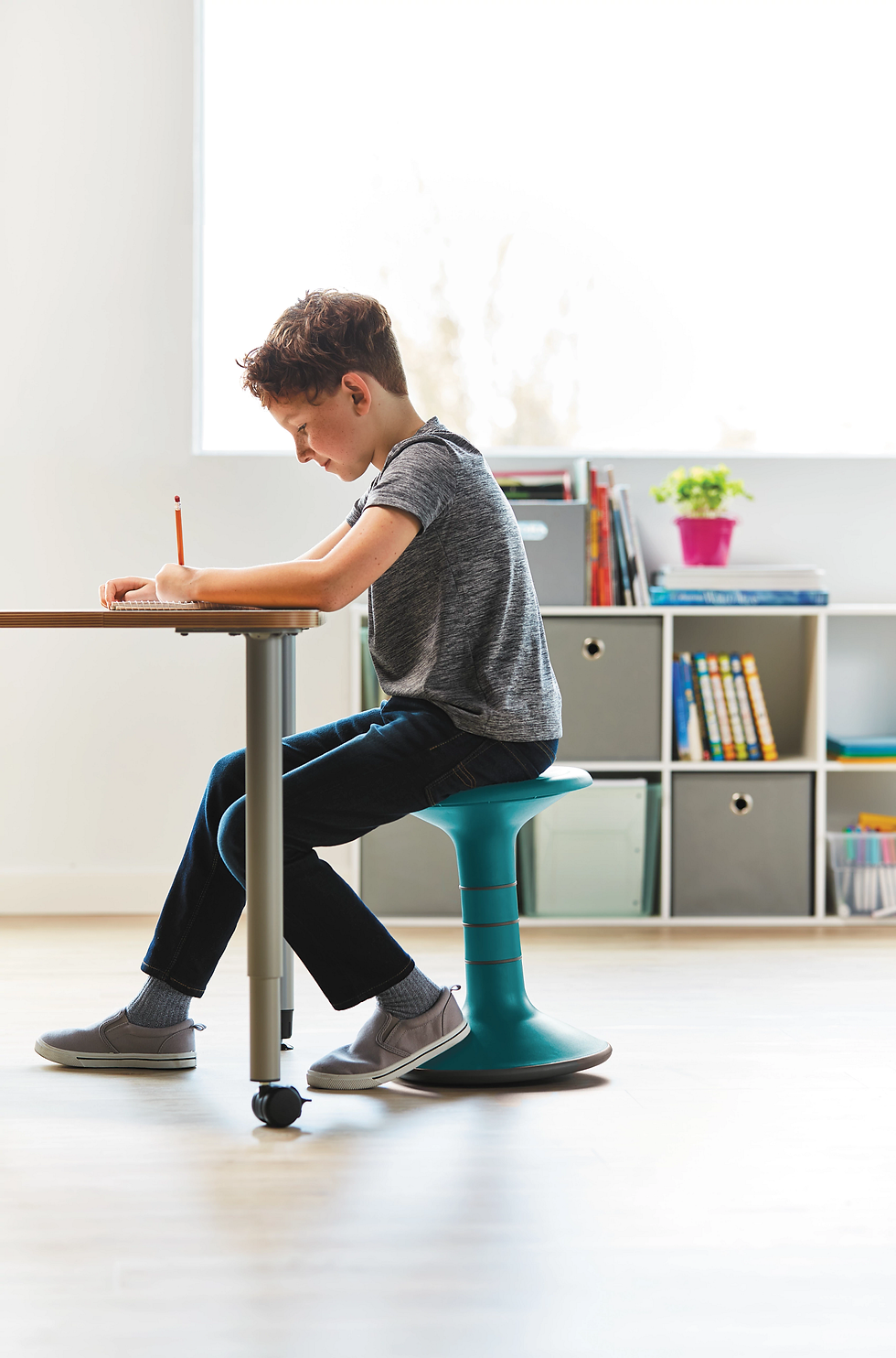 Thumbnail: Wobble Stool Mood Child Sitting