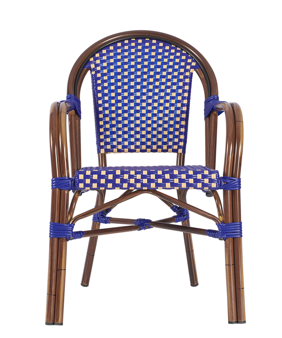 Thumbnail: Carca Armchair Blue Front