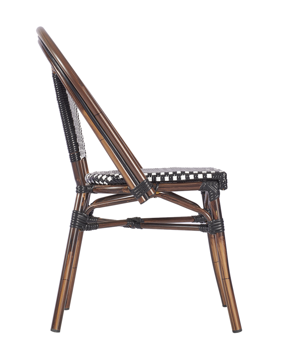 Thumbnail: Carca Side Chair Black Side