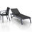 Thumbnail: Pica Sun Lounger and Armchair Mood Black