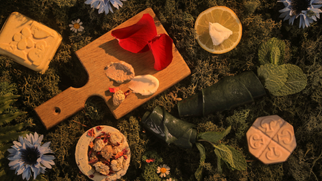 Products in Lush Spa's Rewilding Facial  