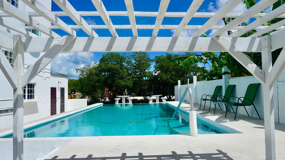 Poolside Pergola