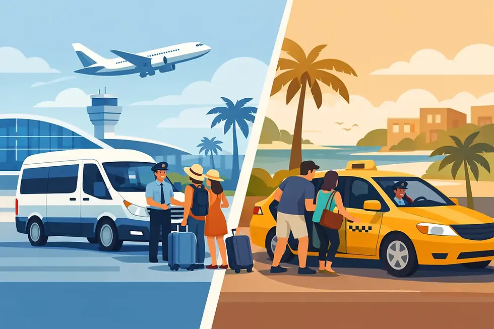 Airport Transfer Versus Taxi Belize: Which Works?