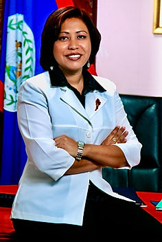 This is a photo of Ms Zenaida Moya, former two-term and only woman Mayor of Belize City.