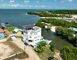 Aerial view of See Belize Vacation Rentals