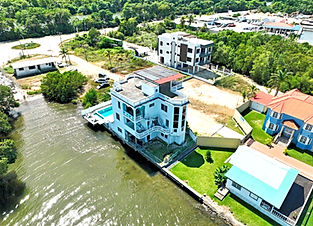 Aerial view of See Belize Vacation Rentals