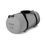 Thumbnail: side view of grey versatile duffel bag, with brand logo official 21 18 on left side of bag.