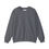 Miniature : front of charcoal sweatshirt, no print just blank with brand logo as label